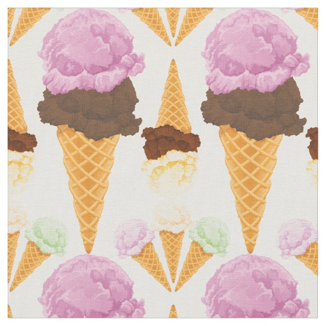 Tela Helados de Crema (De cerca)