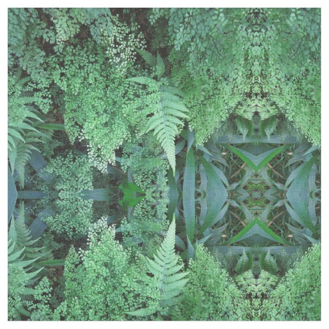 Tela Helechos hawaianos (De cerca)