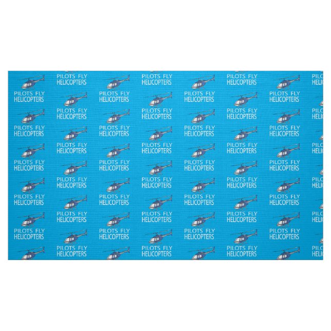 Tela Helicópteros pilotos ("Cuarto gordo" (fat quarter))