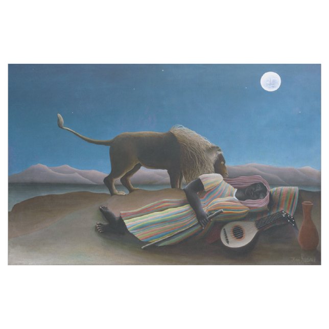 Tela Henri Rousseau - El gitano durmiente (Yarda)