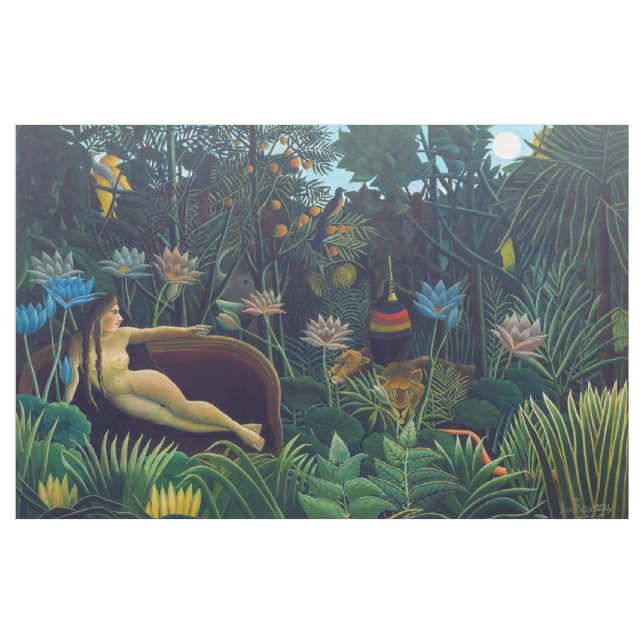 Tela Henri Rousseau - El sueño / Le Reve (Yarda)