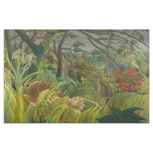 Tela Henri Rousseau - ¡Sorprendido!