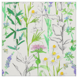 Tela Herb Garden Planta Chamomile Bee Balm Rosemary