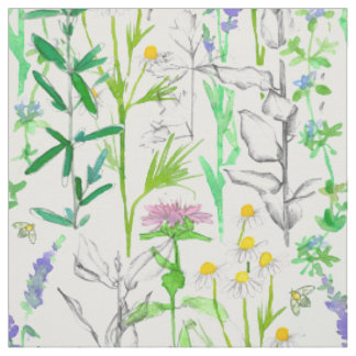 Tela Herb Garden Planta Chamomile Bee Balm Rosemary
