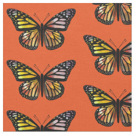 Tela Hermosa Butterflies Patrón de agua monarca