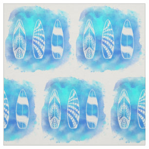 Tela Hermosa pintura azul acuática