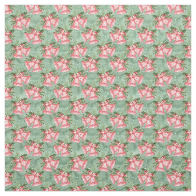 Tela Hermosas campanas de Navidades (Retal)