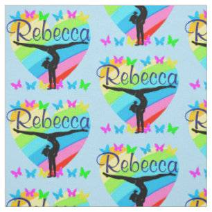 TELA HERMOSO GIMNASTICO PERSONALIZADO AZUL HERMOSO TEJI