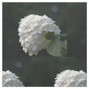 Tela Hermoso Lime Blanca Hydrangea Floral