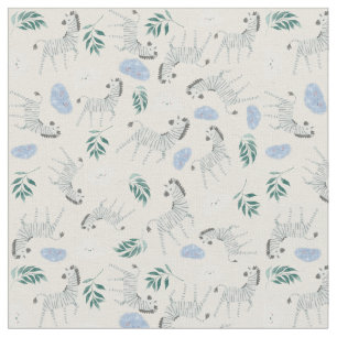 Tela Hermoso lindo safari jungla pastel cebra rosa