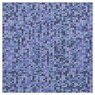 Tela Hermoso patrón de tejido azul y púrpura