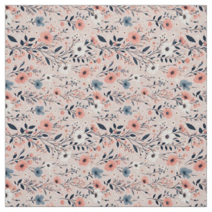 Tela Hermoso patrón floral