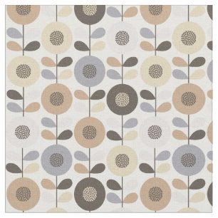 Tela Hermoso patrón floral sin costuras