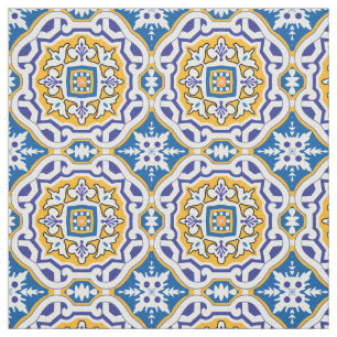 Tela 💙 Hermosos Azulejos azules 004, tamaño XXL de 