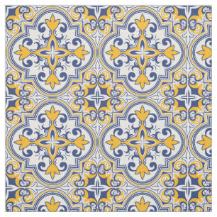 Tela 💙 💛 Hermosos Azulejos azules y amarillos