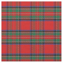 Hermosos y locos patrones escoceses Navidades verd