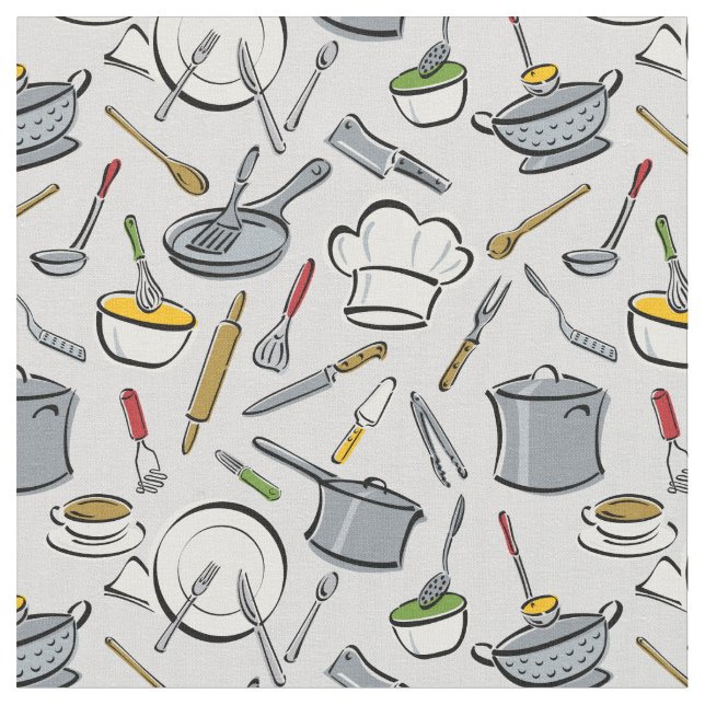 Tela Herramientas de la cocina (De cerca)