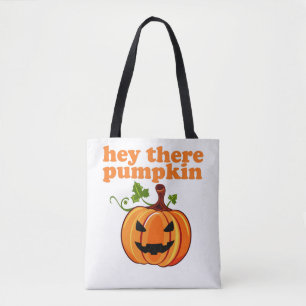 Tela hey, hay bolso de toalla de calabaza halloween
