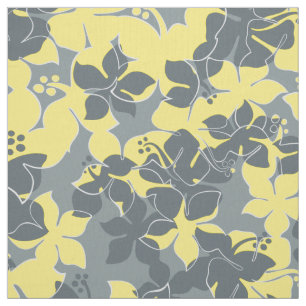Tela Hibisco Hawaiano Hanalei Camo Floral