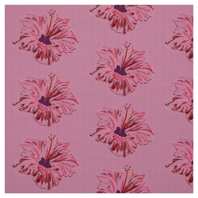 Tela Hibiscus (Retal)