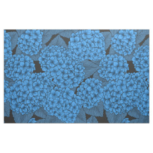 Tela Hidrangea azul