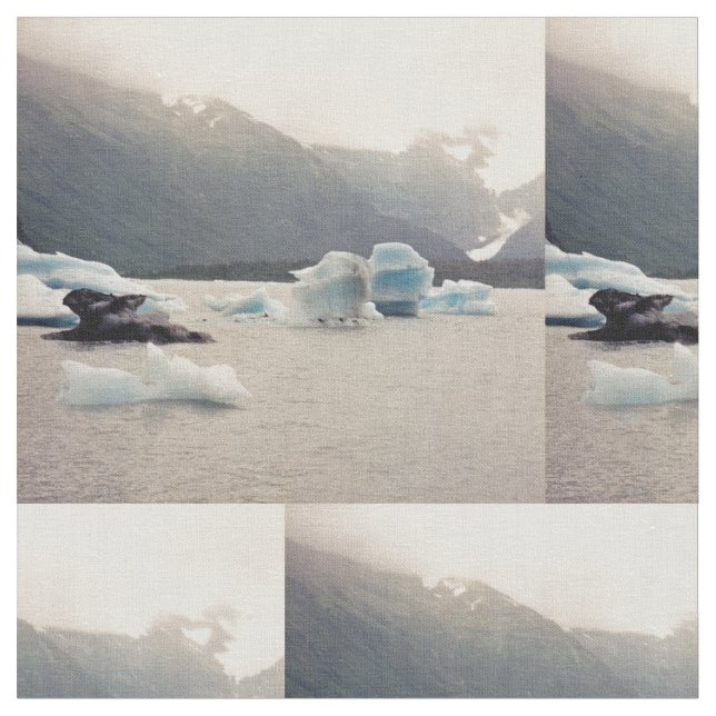 Tela Hielo azul (De cerca)