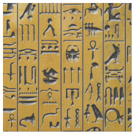 Tela Hieroglyphics en oro