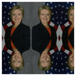 Tela hillary clinton fabric