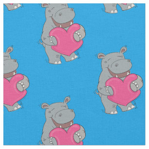 Tela Hippo abrazos cuestos Hippopótamo