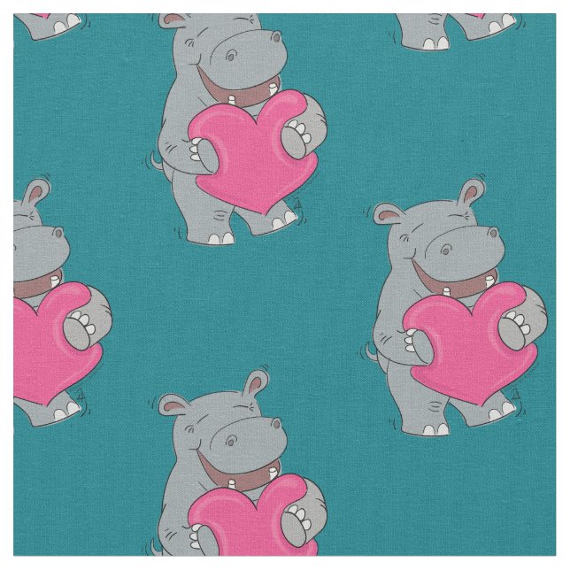 Tela Hippo abrazos cuestos Hippopótamo (De cerca)