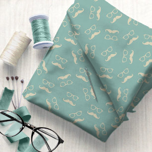 Tela Hipster Gafas y Mustache #6 ID1073