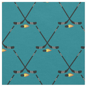 Tela Hockey Deportes en llamas