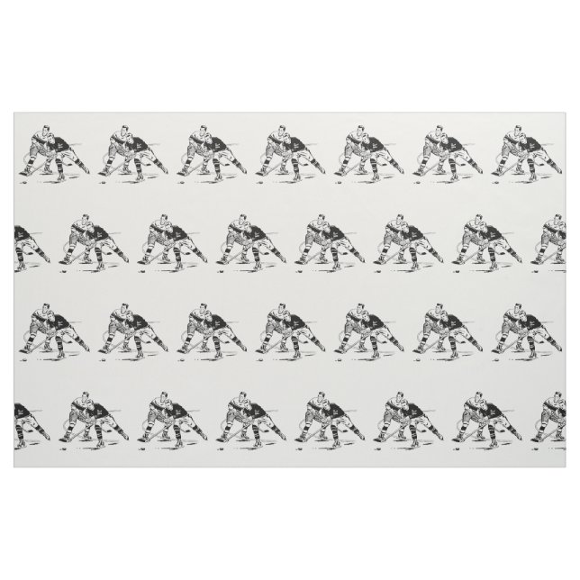 Tela Hockey sobre hielo ("Cuarto gordo" (fat quarter))