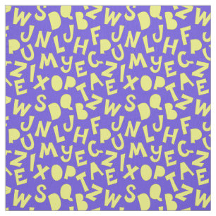 Tela Hocus Pocus tipografía graciosa con recortes