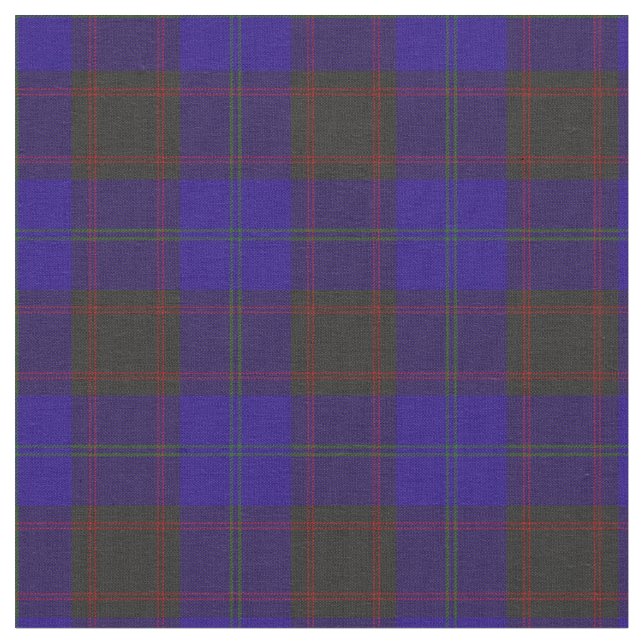 Tela Hogar (Hume) Clan Scottish Tartan Plaid (De cerca)
