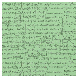 Tela Hoja trigonométrica, verde