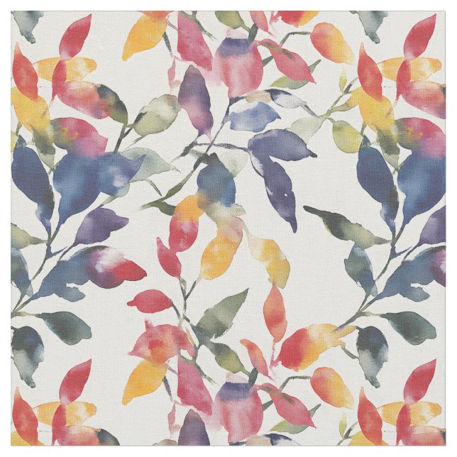 Tela Hojas acuáticas (De cerca)