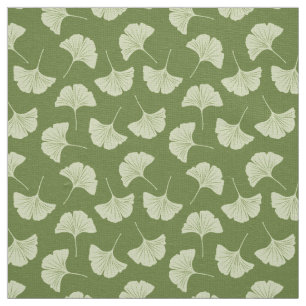 Tela Hojas de ginkgo japonesas