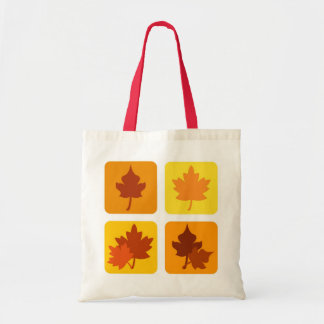 Tela Hojas de otoño - bolso