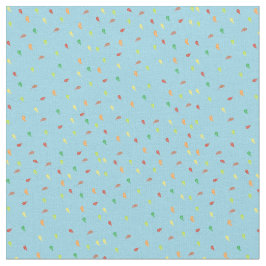 Tela Hojas en caída - Azul