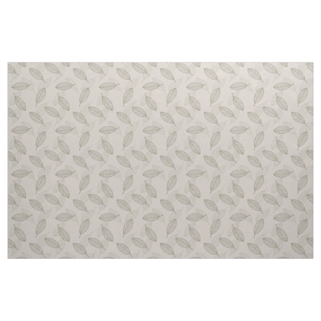Tela Hojas fantasma ("Cuarto gordo" (fat quarter))