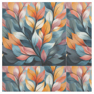 Tela Hojas multicolores Thunder_Cove