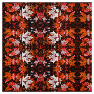 Tela Hojas rojas de otoño