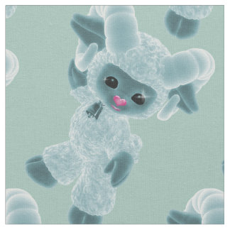 Tela Hola bebé Plush Toy Ram Country Green