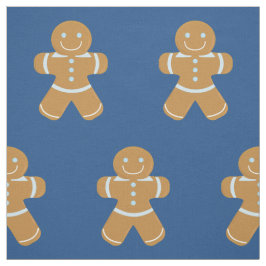 Tela Hombre de pan de jengibre sonriente