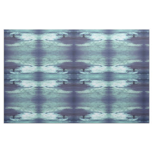 Tela Hombre en modelo de ondas del mar