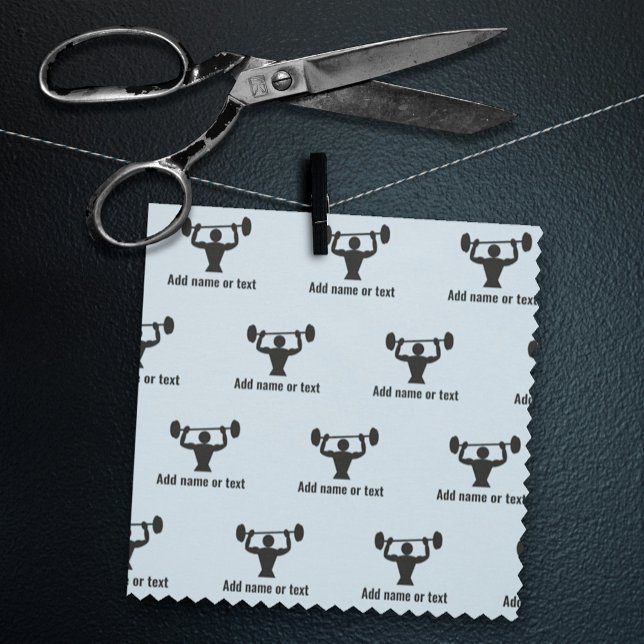 Tela Hombre Fuerte Fisicoculturista con texto propio en (Subido por el creador)