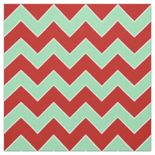 Tela horizontal del modelo de zigzag del navidad