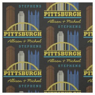 Tela Horizonte personalizado de Pittsburgh Pennsylvania