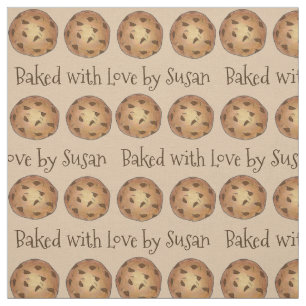 Tela Horneado con amor Personalizado Chocolate Cookie